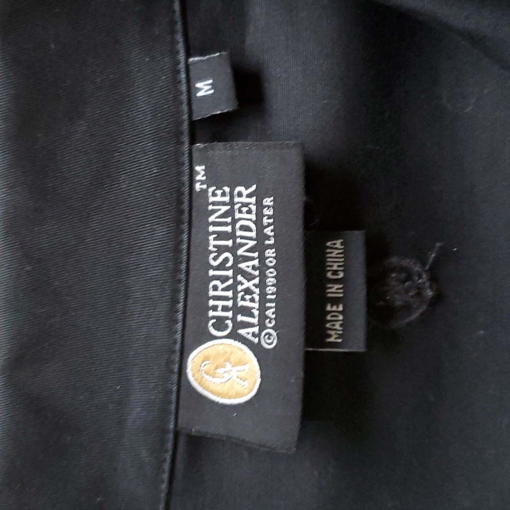 Christine Alexander Swarovski Crystal Denim Jacket M View 5